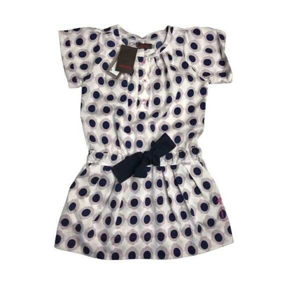 NEW ✨ Catimini Designed In France Printed Dress 8 - Picture 1 of 8